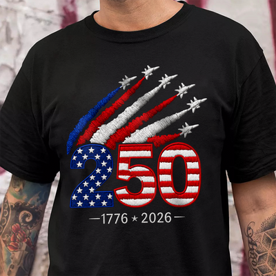 1776–2026 America Anniversary Dark Shirt Custom Gift for Dad