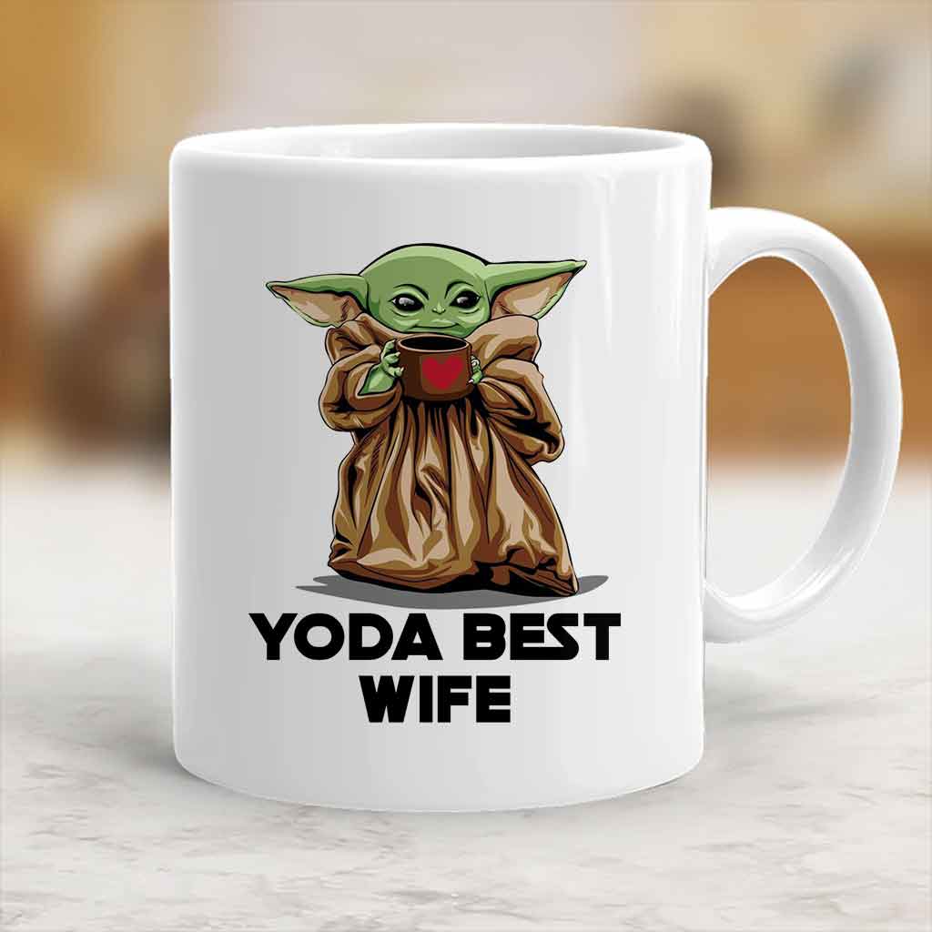 Personalized Yoda Best Wife Mug 11oz Gift for Her Mug GradoCreations