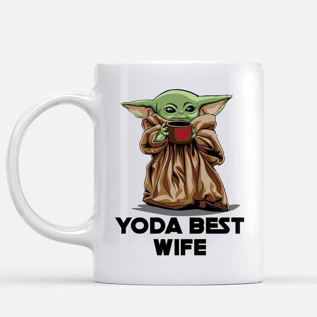Personalized Yoda Best Wife Mug 11oz Gift for Her Mug GradoCreations