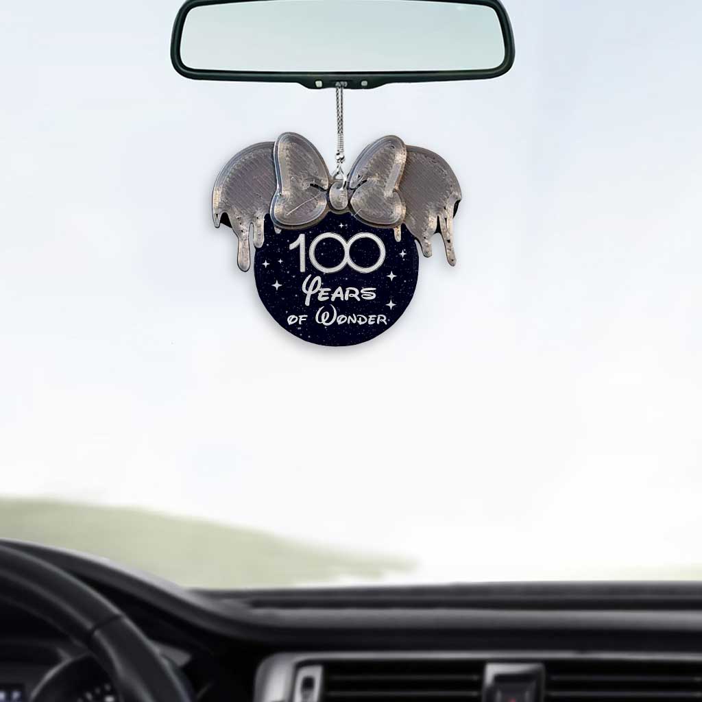 Personalized 100 Years of Wonder Mouse Car Ornament Custom Gift Car Ornament GradoCreations