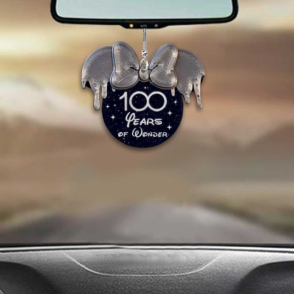 Personalized 100 Years of Wonder Mouse Car Ornament Custom Gift Car Ornament GradoCreations
