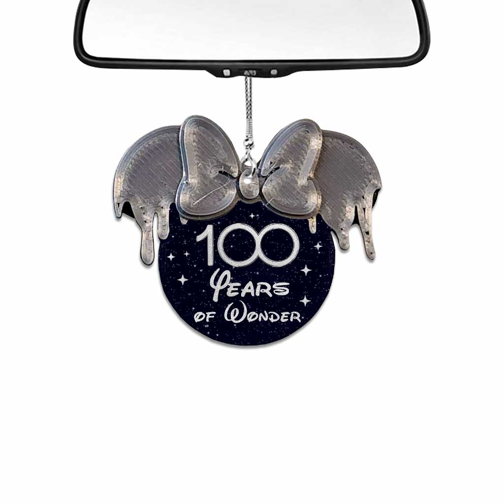 Personalized 100 Years of Wonder Mouse Car Ornament Custom Gift Car Ornament GradoCreations
