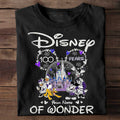Personalized Disney 100 Years T-shirt & Hoodie Gift for Kids T-shirt & Hoodie GradoCreations