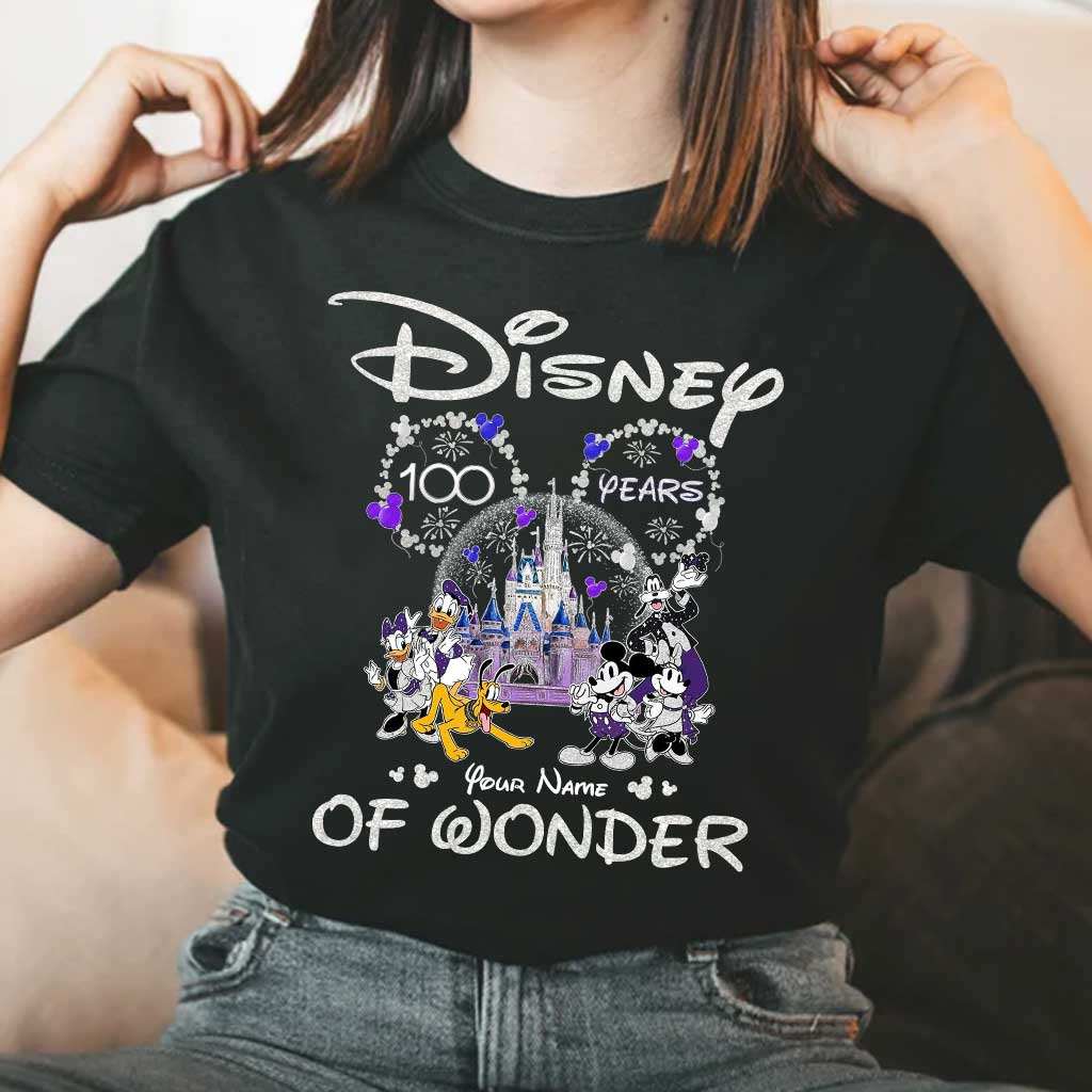 Personalized Disney 100 Years T-shirt & Hoodie Gift for Kids T-shirt & Hoodie GradoCreations
