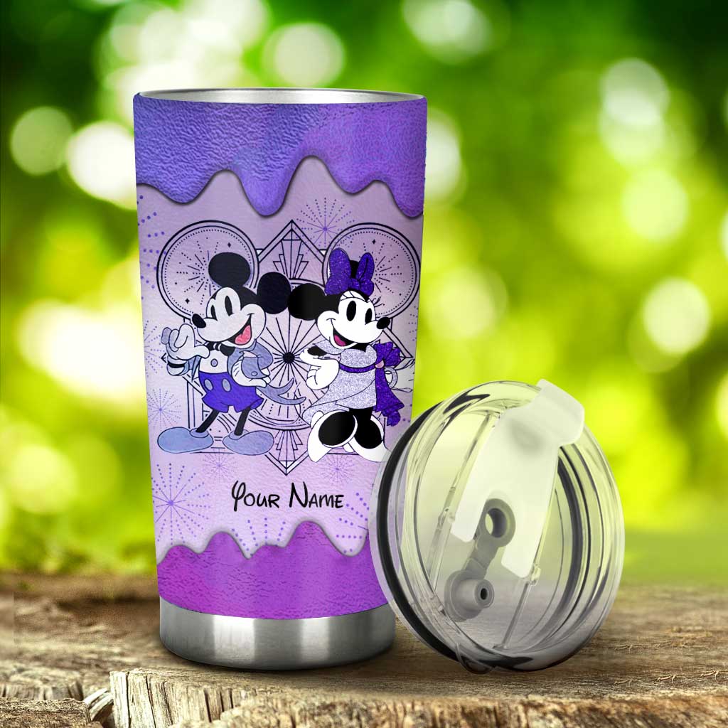 Personalized Disney Tumbler 100 Years of Wonder Custom Name Gift Tumbler GradoCreations