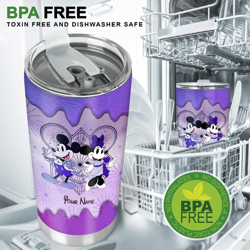 Personalized Disney Tumbler 100 Years of Wonder Custom Name Gift Tumbler GradoCreations