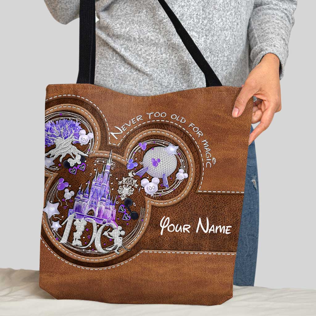 Personalized Mouse Tote Bag Custom Name Gift for Birthday Tote Bag GradoCreations