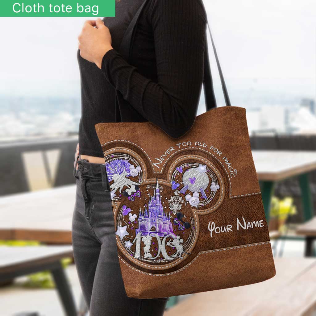 Personalized Mouse Tote Bag Custom Name Gift for Birthday Tote Bag GradoCreations