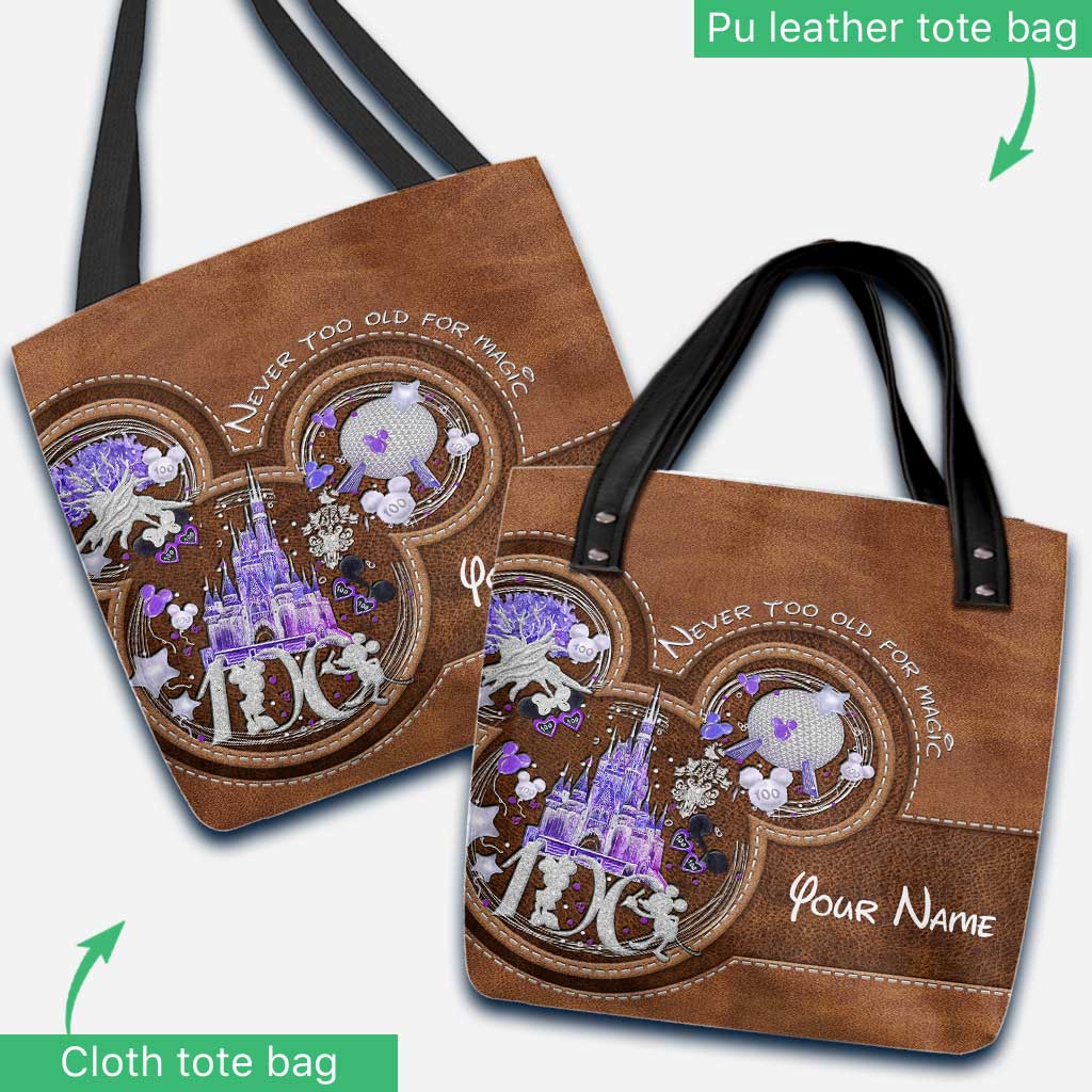 Personalized Mouse Tote Bag Custom Name Gift for Birthday Tote Bag GradoCreations