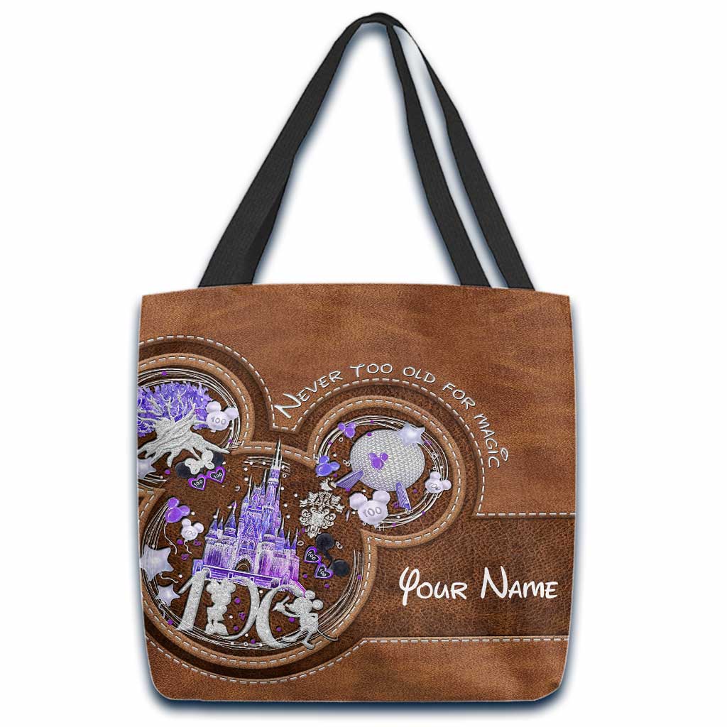 Personalized Mouse Tote Bag Custom Name Gift for Birthday Tote Bag GradoCreations