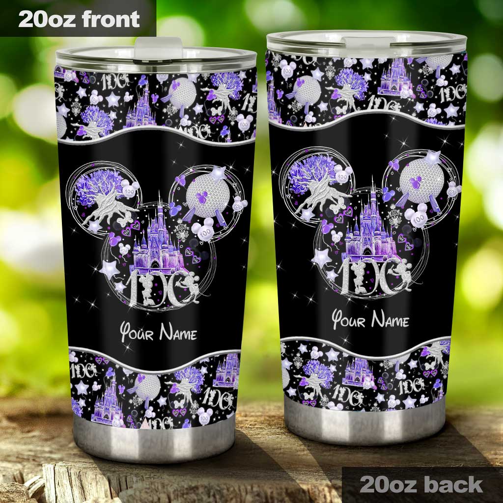Personalized 100 Years of Wonder Tumbler with Custom Name for Birthdays & Graduations Tumbler GradoCreations