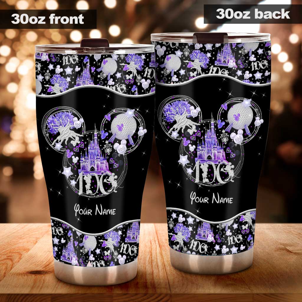 Personalized 100 Years of Wonder Tumbler with Custom Name for Birthdays & Graduations Tumbler GradoCreations