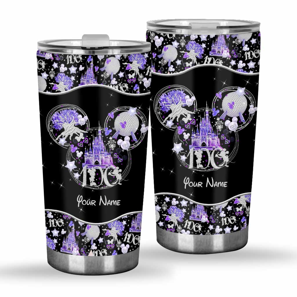 Personalized 100 Years of Wonder Tumbler with Custom Name for Birthdays & Graduations Tumbler GradoCreations
