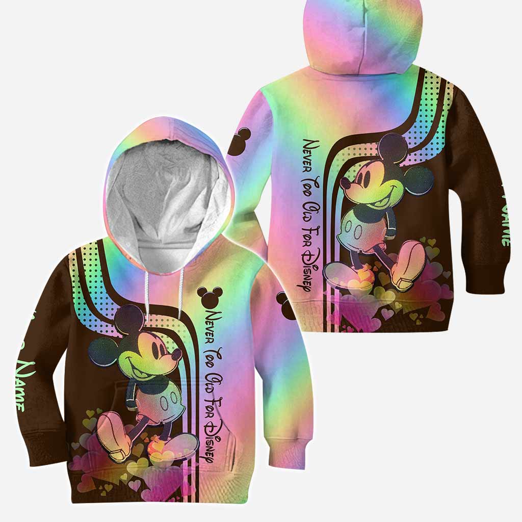 Personalized Mickey Mouse Hoodie and Leggings Gift for Disney Fans Hoodie & Leggings GradoCreations