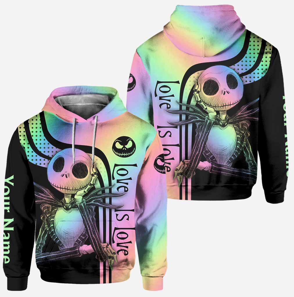 Personalized LGBT Support Hoodie and Leggings Custom Name Gift Hoodie & Leggings GradoCreations