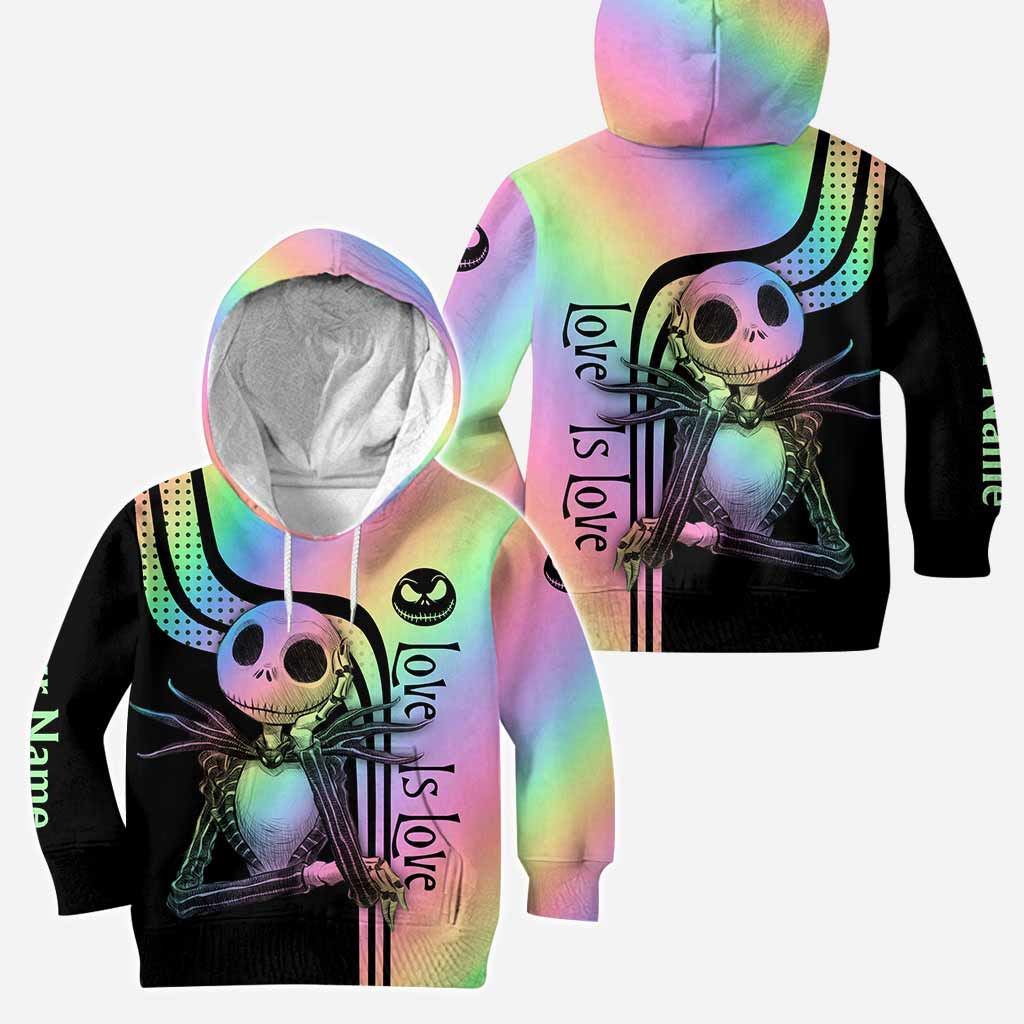 Personalized LGBT Support Hoodie and Leggings Custom Name Gift Hoodie & Leggings GradoCreations