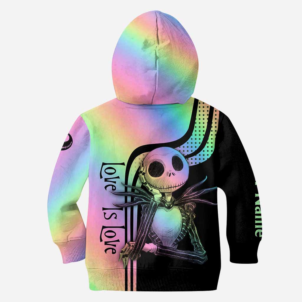 Personalized LGBT Support Hoodie and Leggings Custom Name Gift Hoodie & Leggings GradoCreations