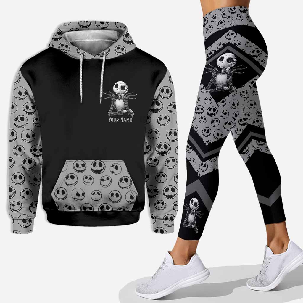 Personalized Nightmare Hoodie and Leggings Custom Name Casual Wear Gift Hoodie & Leggings GradoCreations