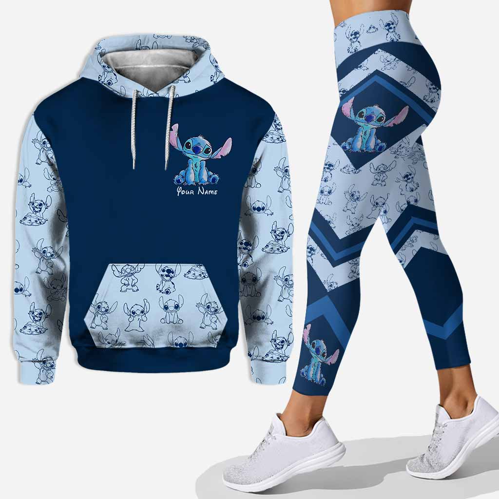 Personalized Hoodie and Leggings Gift for Couples | Custom Name Hoodie & Leggings GradoCreations