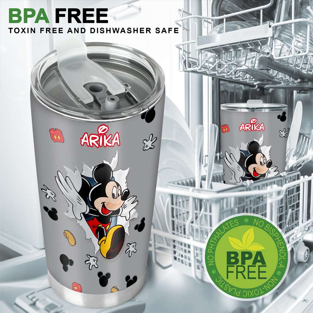 Personalized Disney Tumbler Custom Name Gift for Adults Tumbler GradoCreations