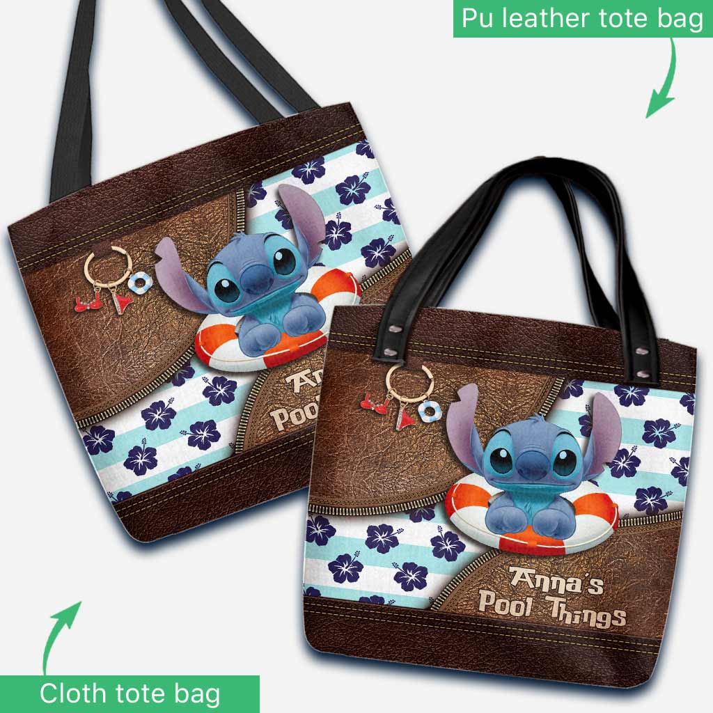 Personalized Ohana Tote Bag Custom Name Beach Day Gift Tote Bag GradoCreations
