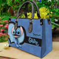 Personalized Leather Handbag Custom Name Ohana Gift for Mom Leather Handbag GradoCreations