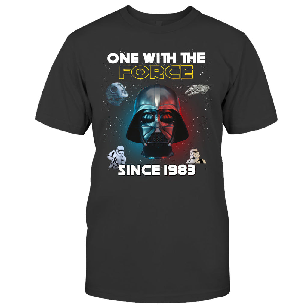 Personalized The Force T-shirt and Hoodie Custom Name Gift T-shirt & Hoodie GradoCreations