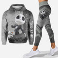 Personalized Nightmare Before Christmas Hoodie & Leggings Set Hoodie & Leggings GradoCreations