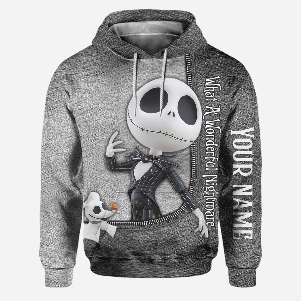 Personalized Nightmare Before Christmas Hoodie & Leggings Set Hoodie & Leggings GradoCreations