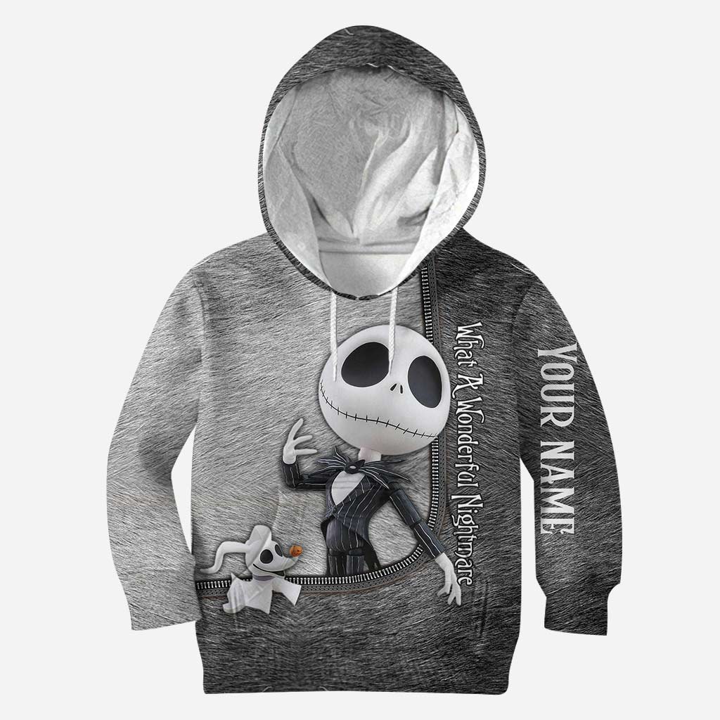 Personalized Nightmare Before Christmas Hoodie & Leggings Set Hoodie & Leggings GradoCreations