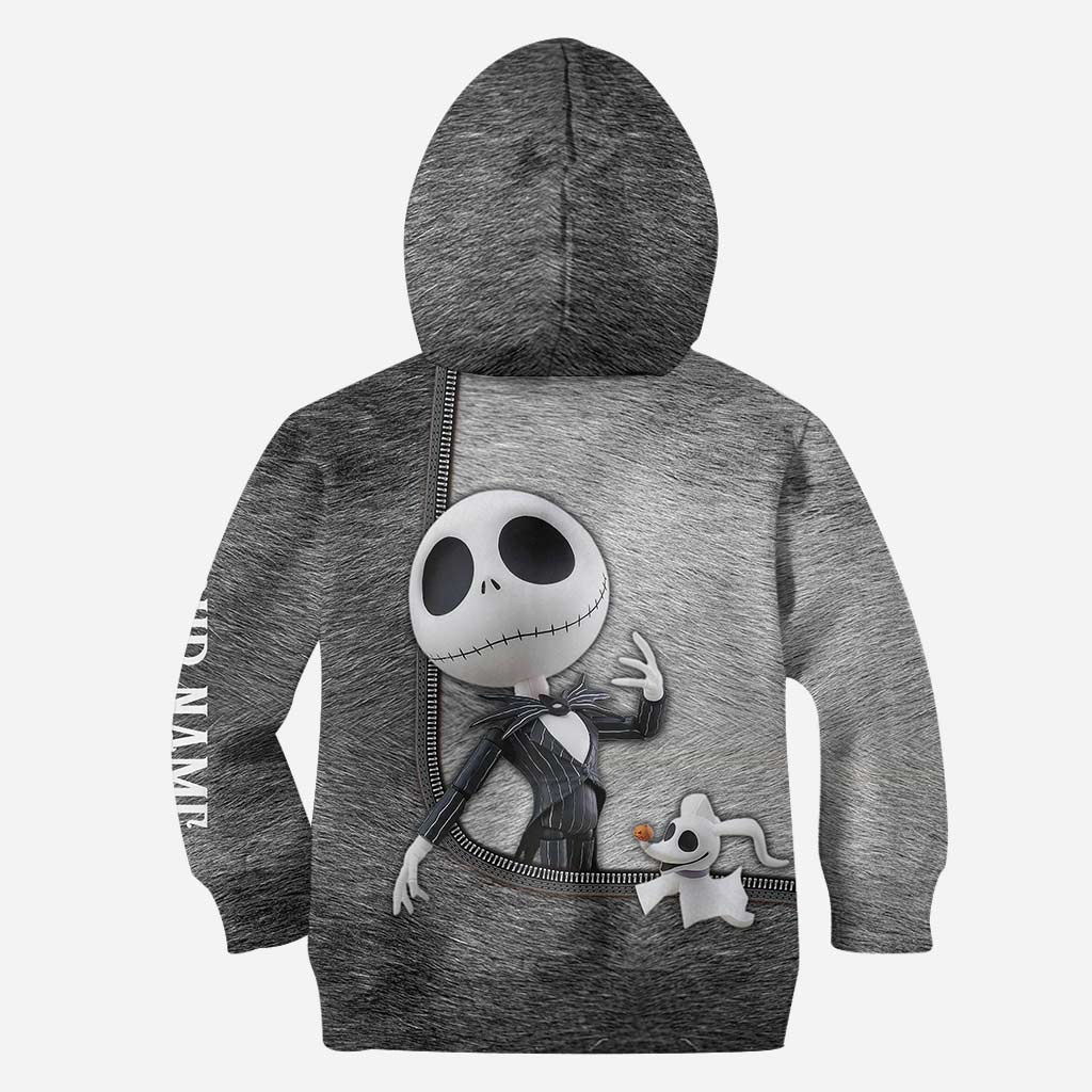 Personalized Nightmare Before Christmas Hoodie & Leggings Set Hoodie & Leggings GradoCreations
