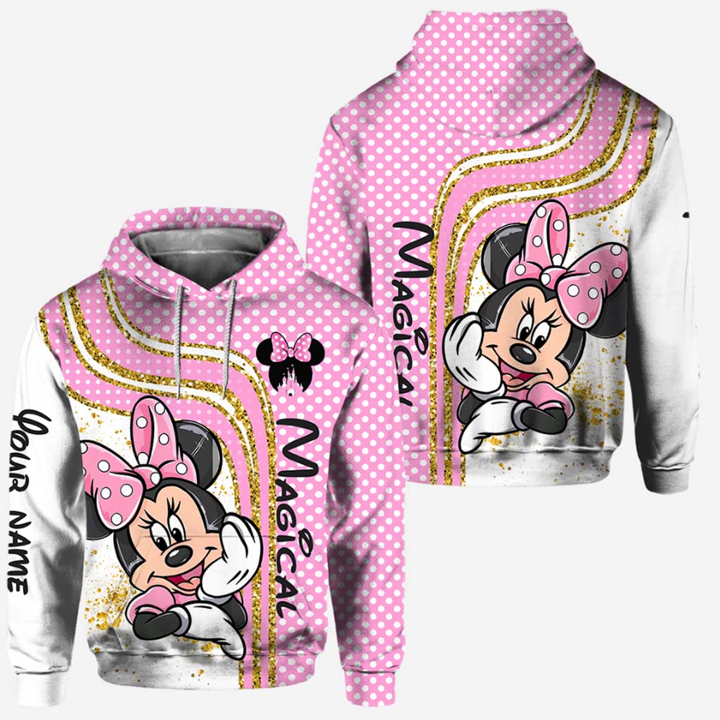 Personalized Mouse Ears Hoodie and Leggings Set Gift for Kids Hoodie & Leggings GradoCreations