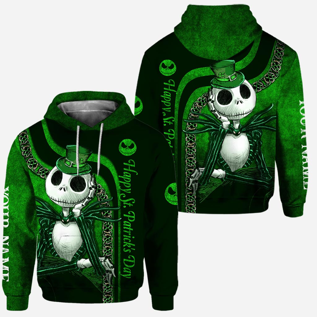 Personalized St. Patrick's Day Hoodie & Leggings Set Custom Name Gift Hoodie & Leggings GradoCreations