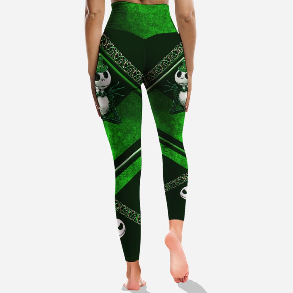 Personalized St. Patrick's Day Hoodie & Leggings Set Custom Name Gift Hoodie & Leggings GradoCreations
