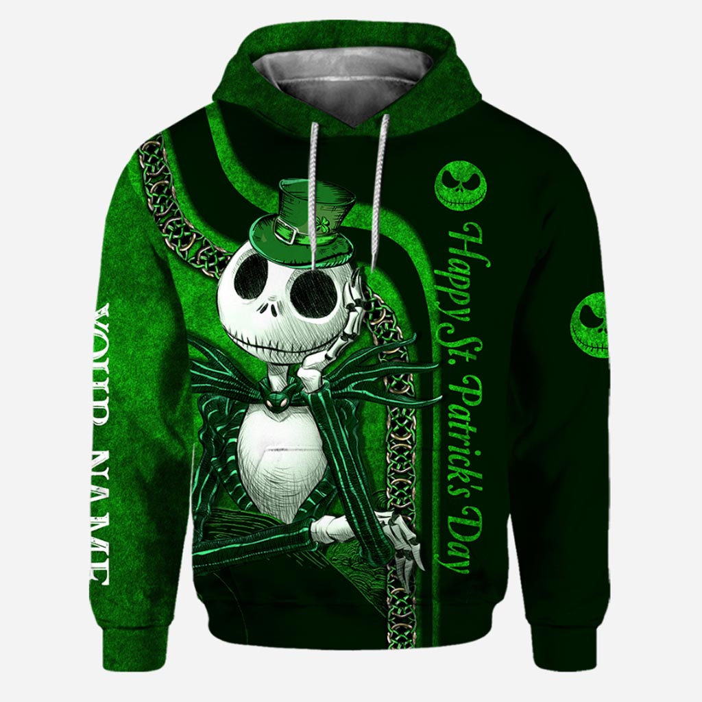 Personalized St. Patrick's Day Hoodie & Leggings Set Custom Name Gift Hoodie & Leggings GradoCreations