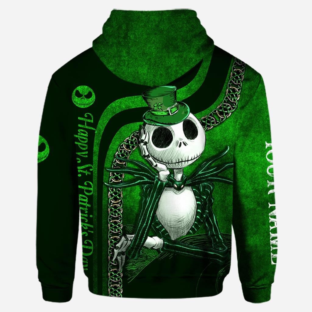 Personalized St. Patrick's Day Hoodie & Leggings Set Custom Name Gift Hoodie & Leggings GradoCreations