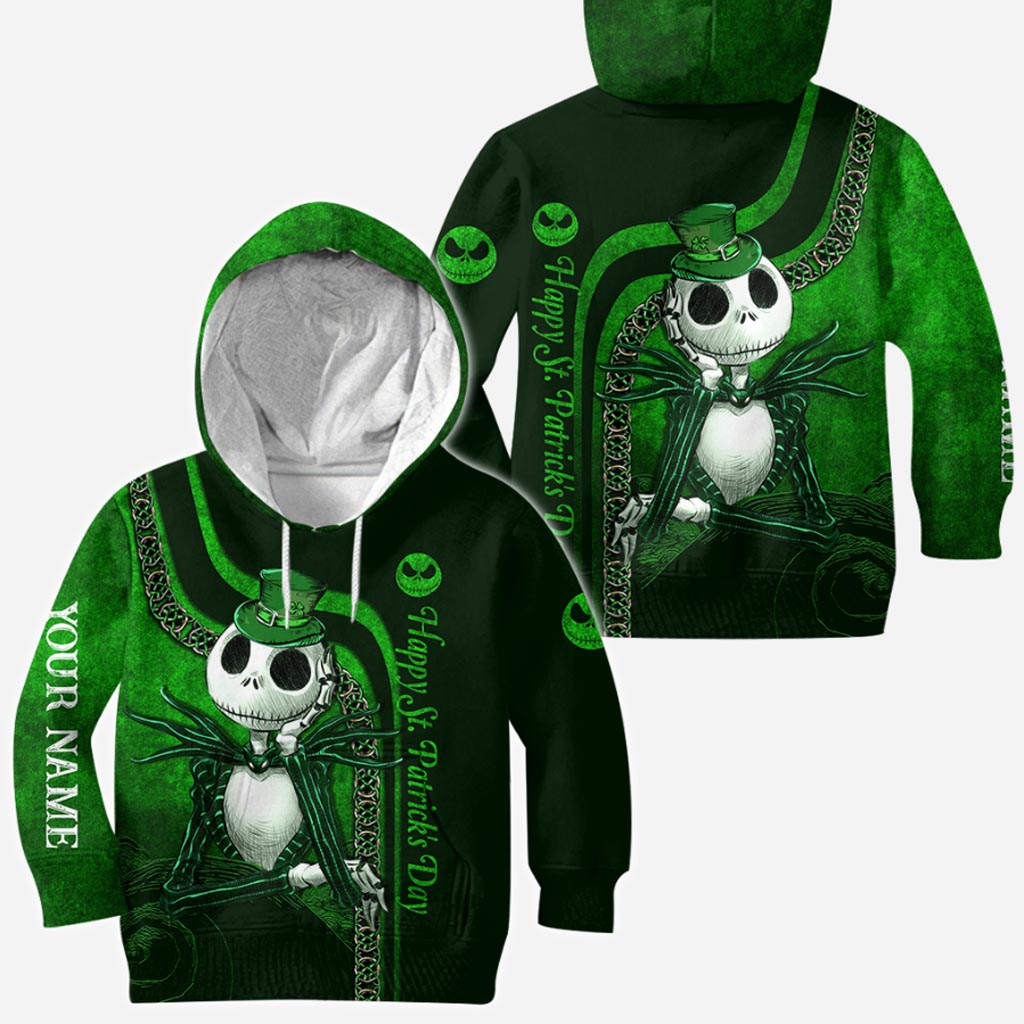 Personalized St. Patrick's Day Hoodie & Leggings Set Custom Name Gift Hoodie & Leggings GradoCreations