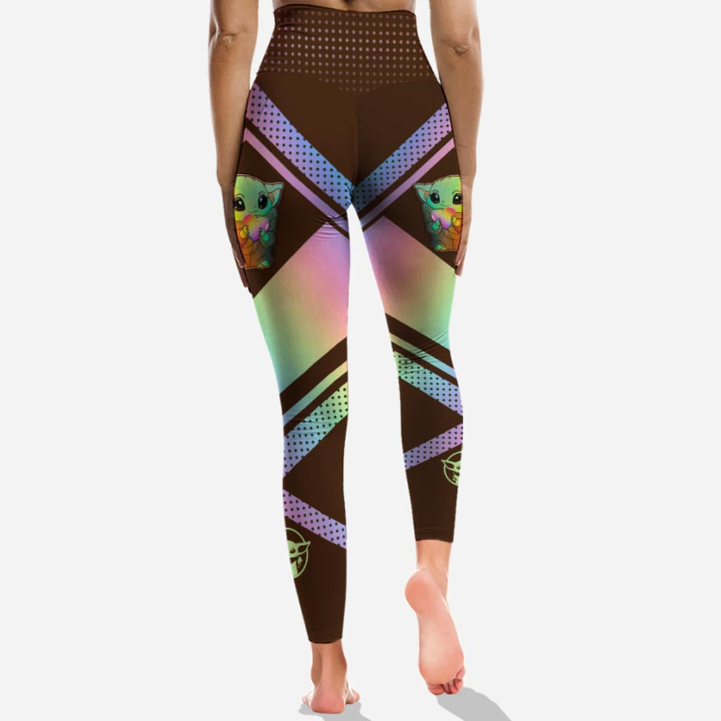 Personalized LGBT Support Hoodie and Leggings Custom Name Gift Hoodie & Leggings GradoCreations