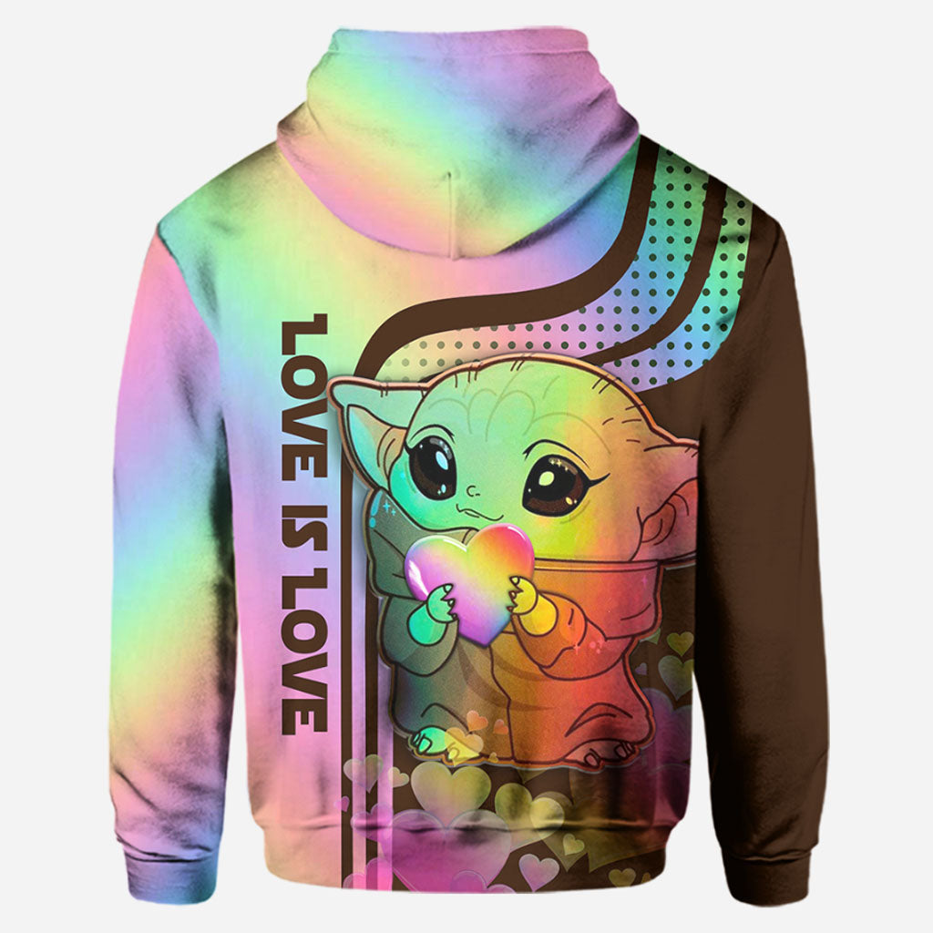 Personalized LGBT Support Hoodie and Leggings Custom Name Gift Hoodie & Leggings GradoCreations