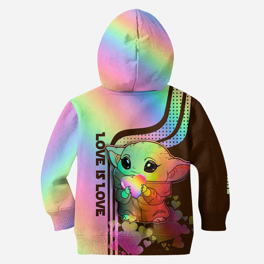 Personalized LGBT Support Hoodie and Leggings Custom Name Gift Hoodie & Leggings GradoCreations