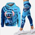 Personalized Stitch Hoodie and Leggings Set Custom Name Gift Hoodie & Leggings GradoCreations