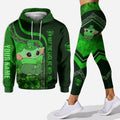 Personalized St. Patrick's Day Hoodie & Leggings Gift for Kids Hoodie & Leggings GradoCreations