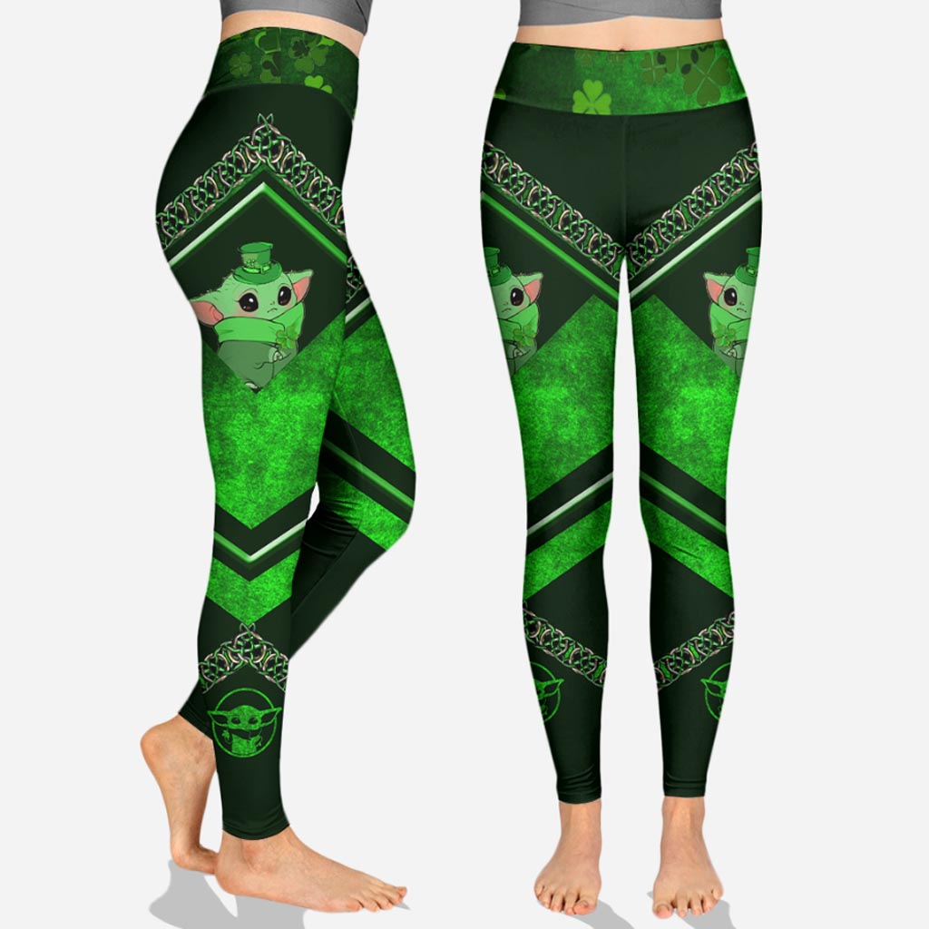Personalized St. Patrick's Day Hoodie & Leggings Gift for Kids Hoodie & Leggings GradoCreations
