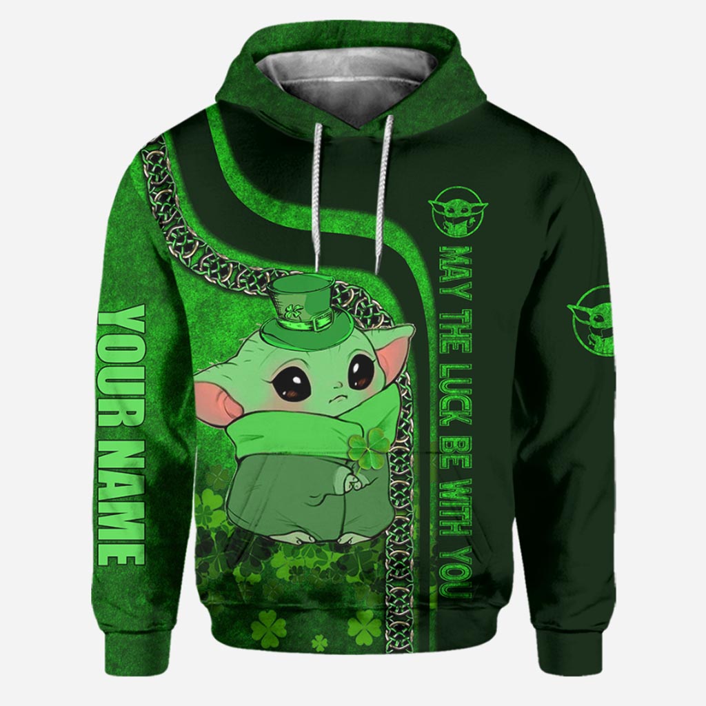 Personalized St. Patrick's Day Hoodie & Leggings Gift for Kids Hoodie & Leggings GradoCreations