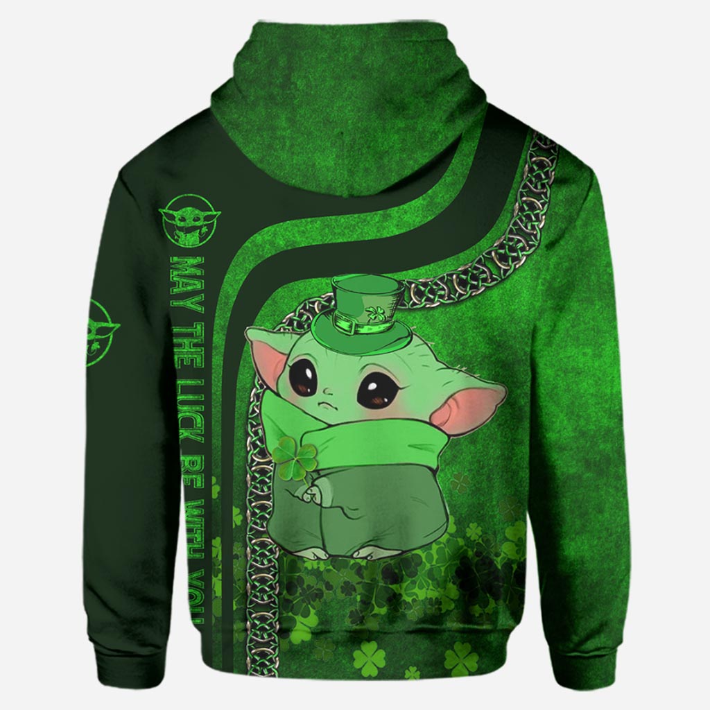 Personalized St. Patrick's Day Hoodie & Leggings Gift for Kids Hoodie & Leggings GradoCreations