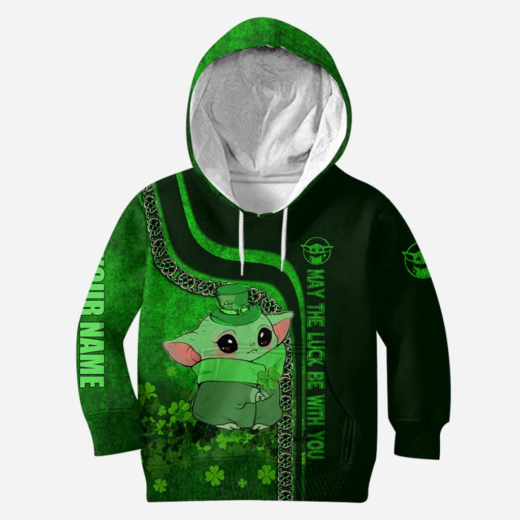 Personalized St. Patrick's Day Hoodie & Leggings Gift for Kids Hoodie & Leggings GradoCreations