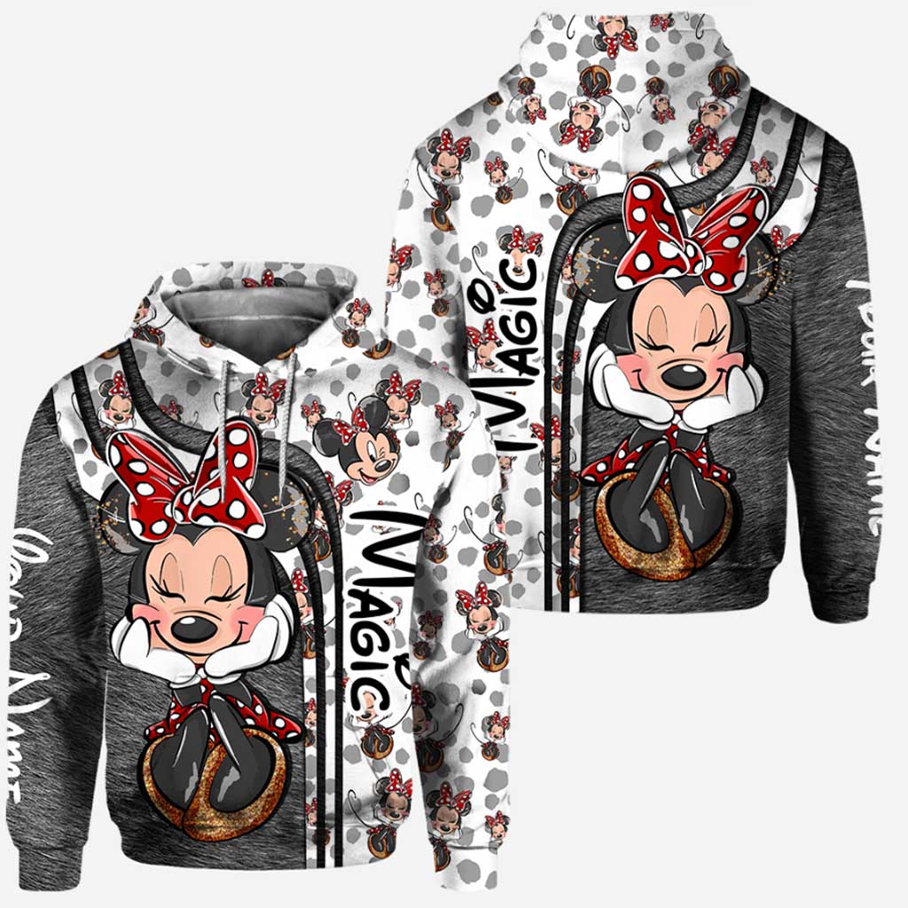 Personalized Mouse Hoodie and Leggings Set Gift for Mom Hoodie & Leggings GradoCreations