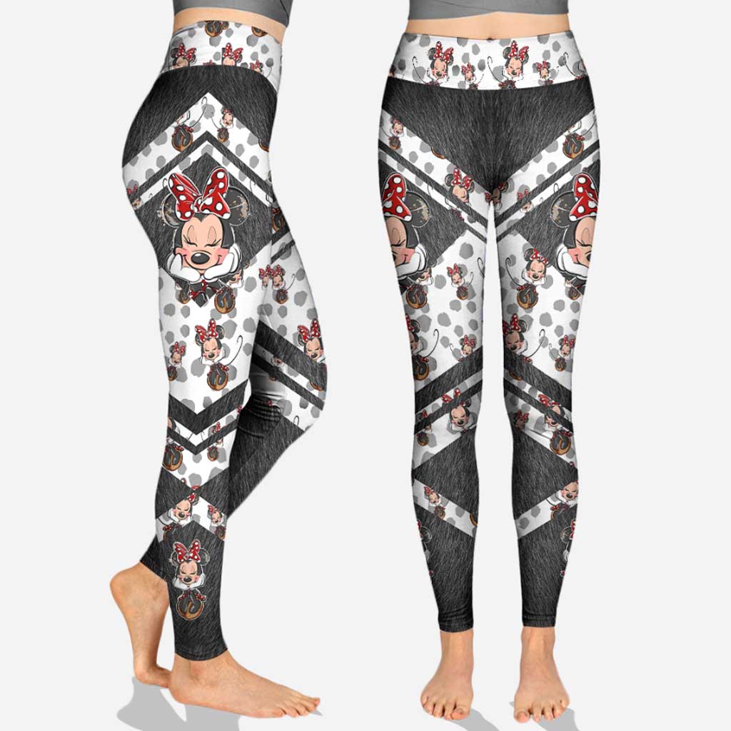 Personalized Mouse Hoodie and Leggings Set Gift for Mom Hoodie & Leggings GradoCreations