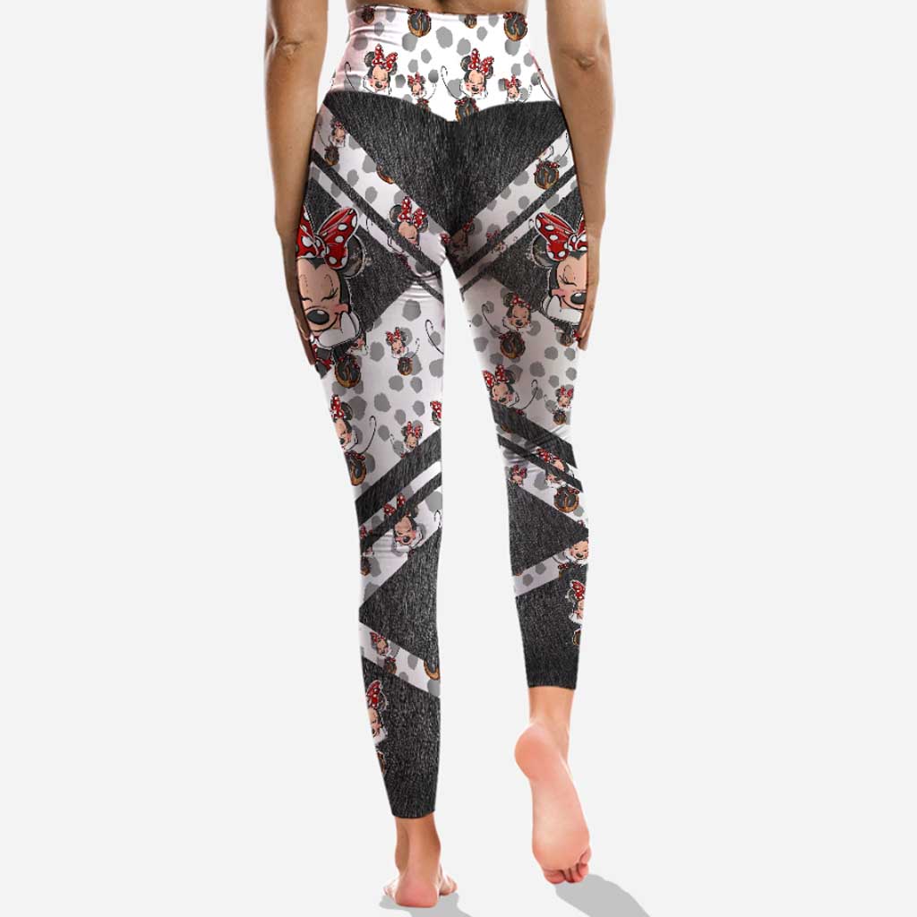 Personalized Mouse Hoodie and Leggings Set Gift for Mom Hoodie & Leggings GradoCreations