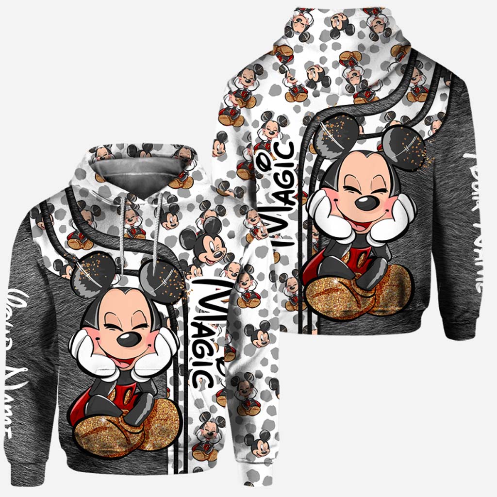 Personalized Disney Mouse Hoodie & Leggings Set Gift for Mom Hoodie & Leggings GradoCreations